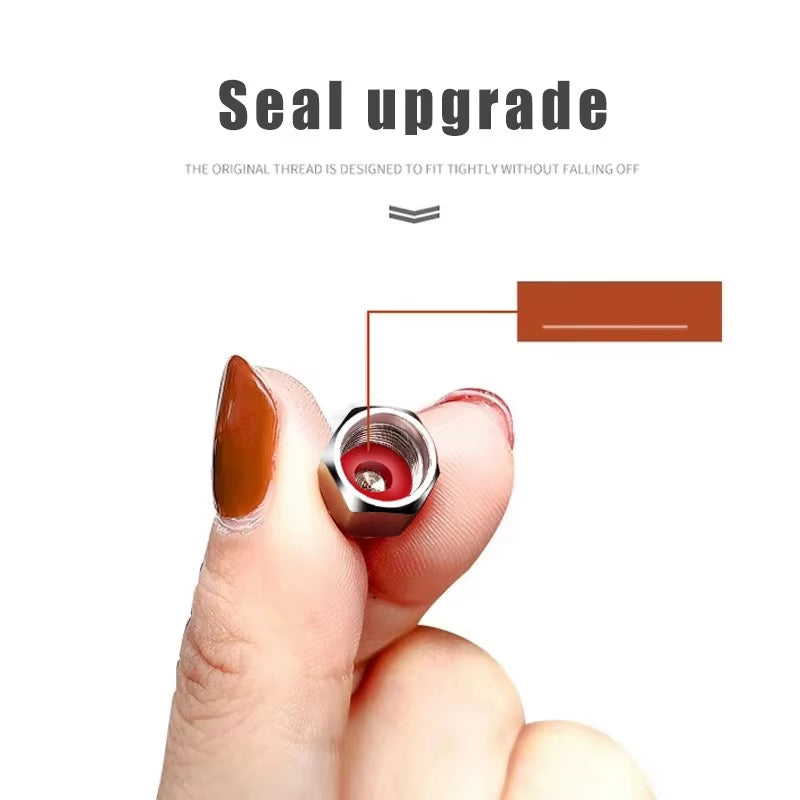 5Pcs Car Wheel Tire Valve Caps Metal Stem Cover for  XC90 S60 V40 XC60 S80 S40 V70 S90 T6 V60 V90 XC40 XC70 C30 Accessories